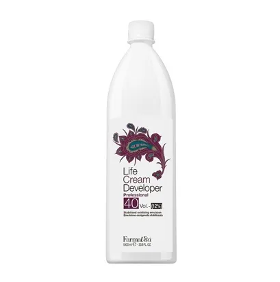 Окислювач-емульсія 1000мл 12% Cream Developer LIFE COLOR PLUS FARMAVITA 