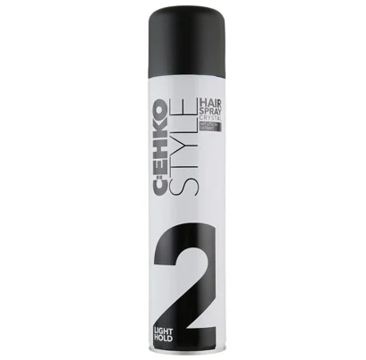 Лак для волосся легкої фіксації 400мл. STYLE CRYSTAL Hair Spray Light Hold (2*)  C:EHKO