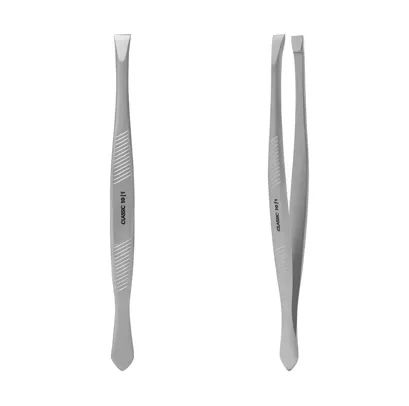 Пінцет для брів CLASSIC 10 TYPE 1 широкий прямий TC-10/1 STALEKS PRO