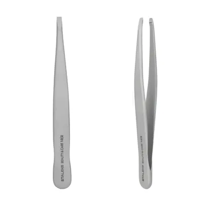 Пінцет для брів BEAUTY &amp; CARE 10 TYPE 2 вузький прямий TBC-10/2 STALEKS