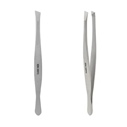 Пінцет для брів CLASSIC 10 TYPE 3 широкий скошений TC-10/3 STALEKS