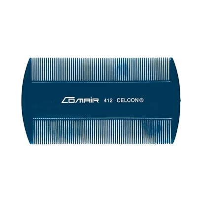 Гребінець Blue Profi Line №412 частий (синій) 7000347 Comair Germany